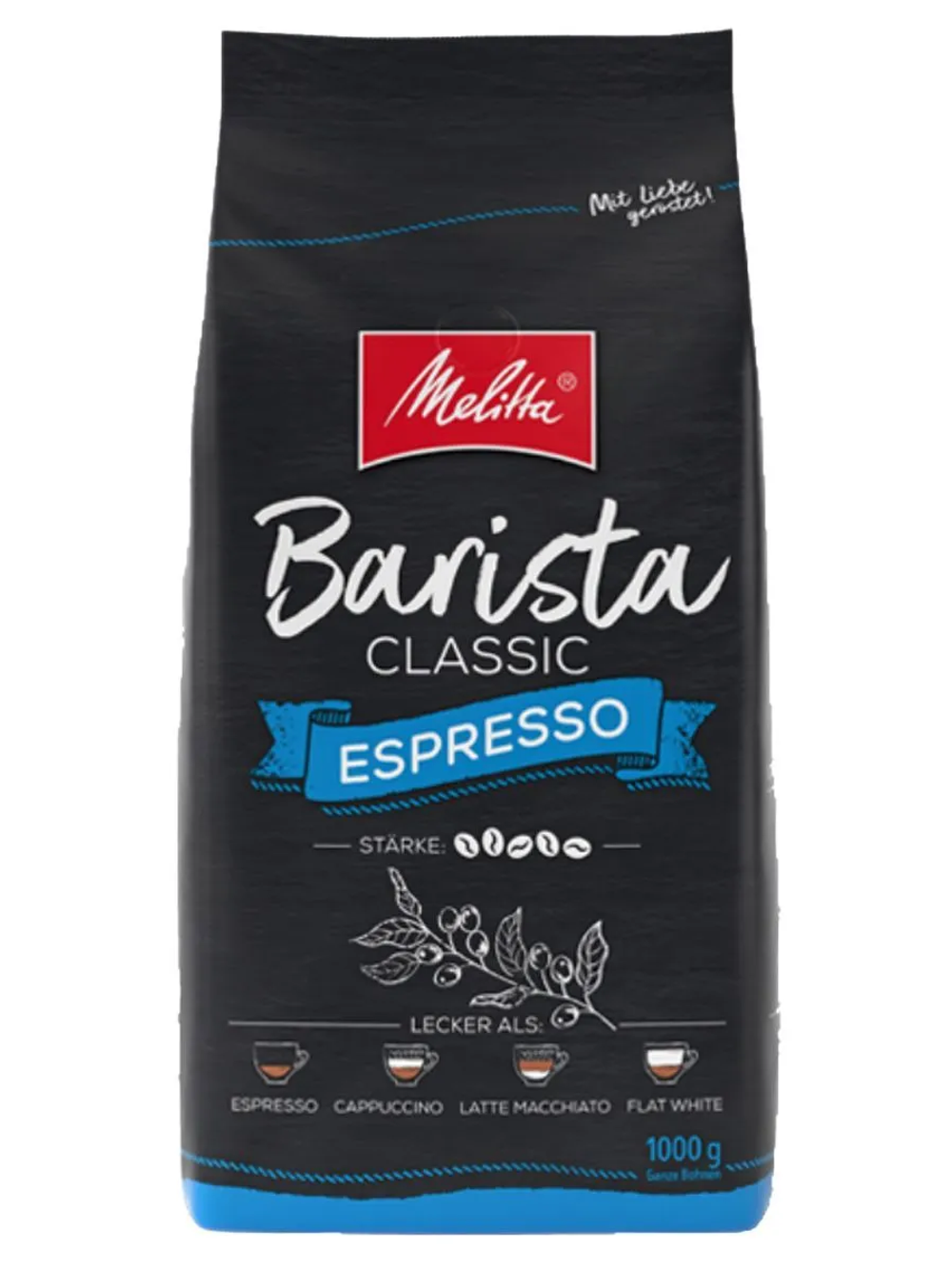 Кофе в зернах Melitta Barista Classic Espresso, 1 кг (Мелитта)
