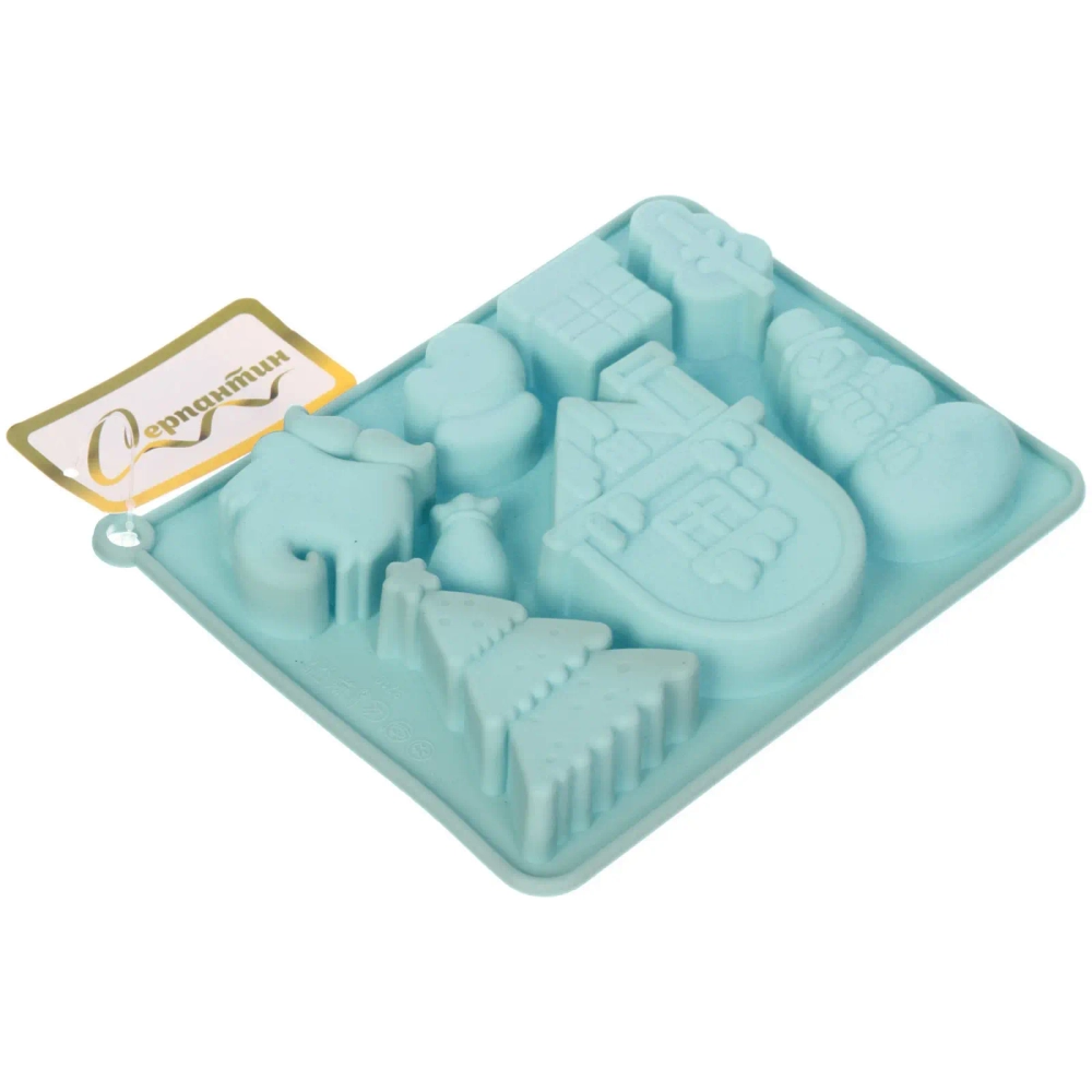 Форма силиконовая «Время чудес» 17,7*14*2,5см