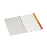 Картон белый "Приключения Енота", А4, 10л., немелованный, в папке