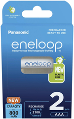 Аккумулятор Panasonic Eneloop BK-4MCDE/2BE 800 mAh 2шт AAA