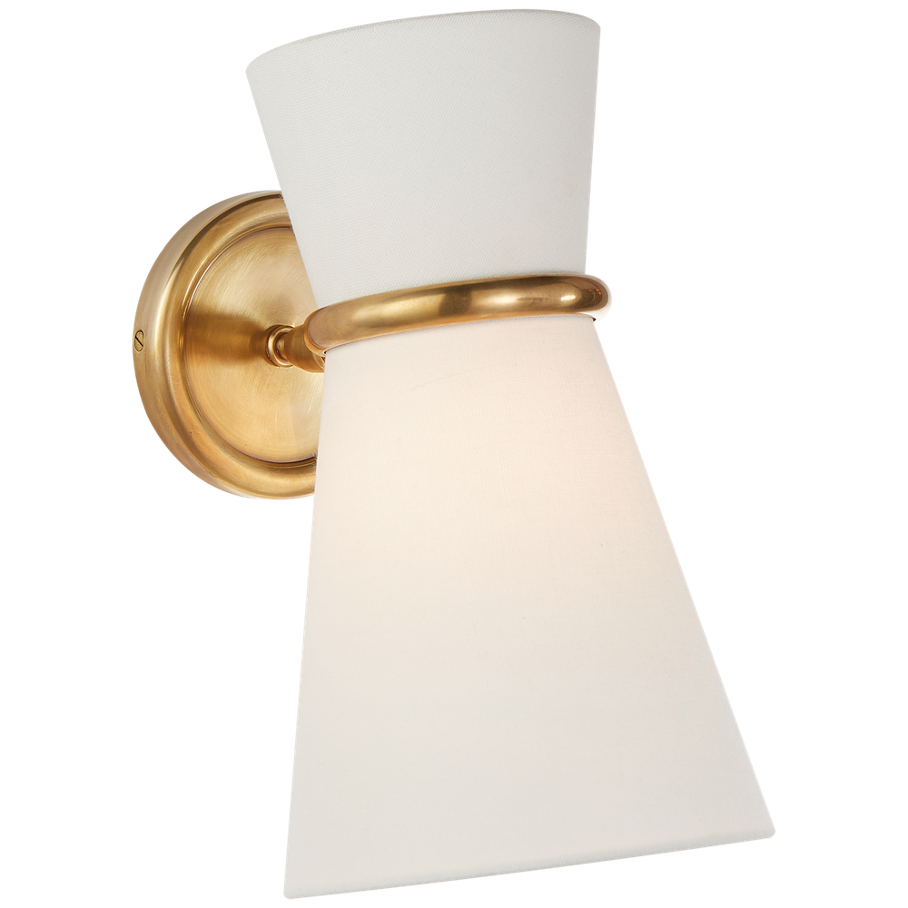 Настенный светильник Visual Comfort Clarkson Small Single Pivoting Sconce