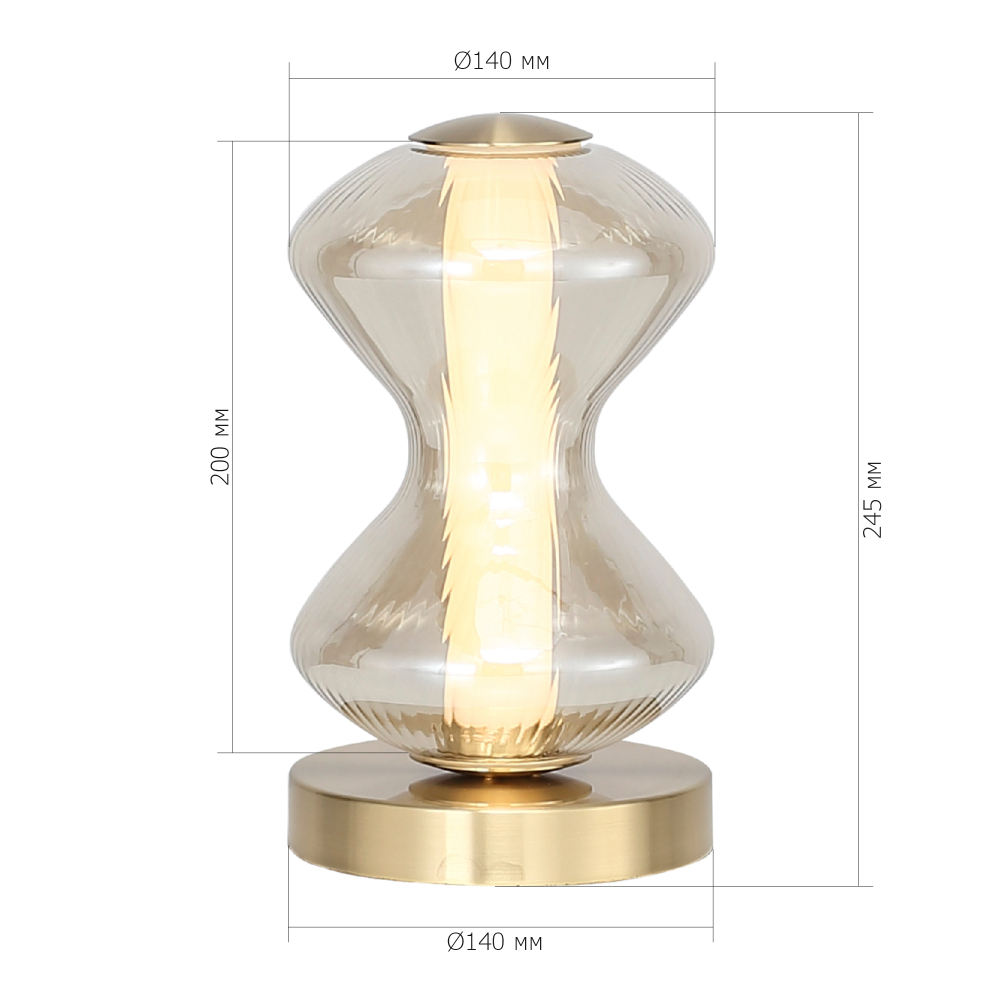 Светильник настольный SPINE LED 6W 3000K