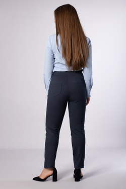 Брюки женские 1370о, серо-черный #224СЧг021370о