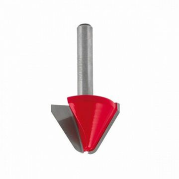 Фреза желобковая литерная 25,4 х 19,0 мм 60град, L=51 мм с хв.8 мм FREUD PRO 20-17208