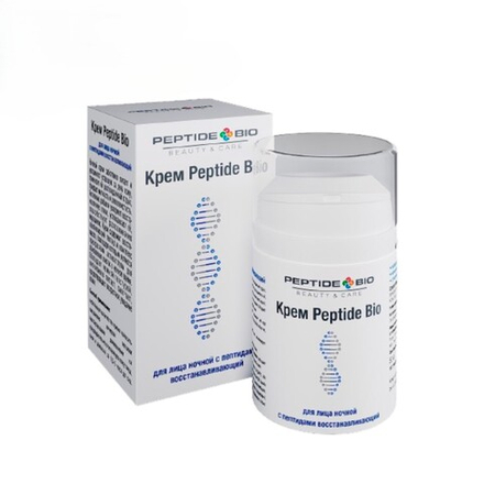 Пептид Био, Peptide Bio, Крем с пептидами ночной для лица восстанавливающий
