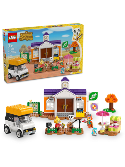 Конструктор Лего Анимал Кроссинг Концерт на Площади 77052 LEGO Animal Crossing K.’s Concert at the Plaza 550 деталей 7+