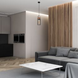 Светильник подвесной (подвес) Rivoli Anemon 5062-201 1 х E27 40 Вт лофт - кантри | Rivoli