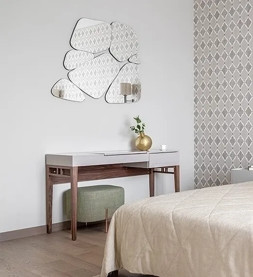 Туалетный столик с серкалом Angel Cerda CP1709DK