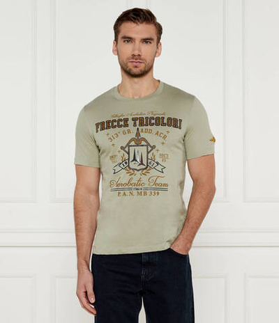 Футболка Aeronautica Militare - зеленый(TS2335J634)