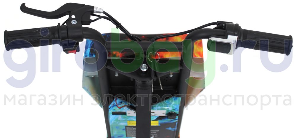 Электро Дрифт-карт IKINGI Drift Cart P2 250W (36V/4.4Ah) - Огонь и Лёд фото №11