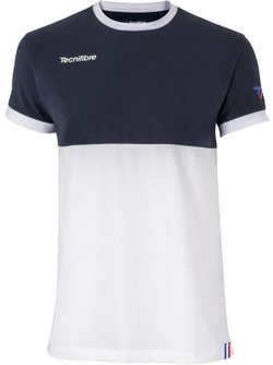 Футболка мужская теннисная Tecnifibre F1 Stretch - marine