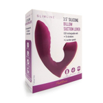 Вибратор L-образный Erokay Billow Suction Lover, 13 см, вакуум