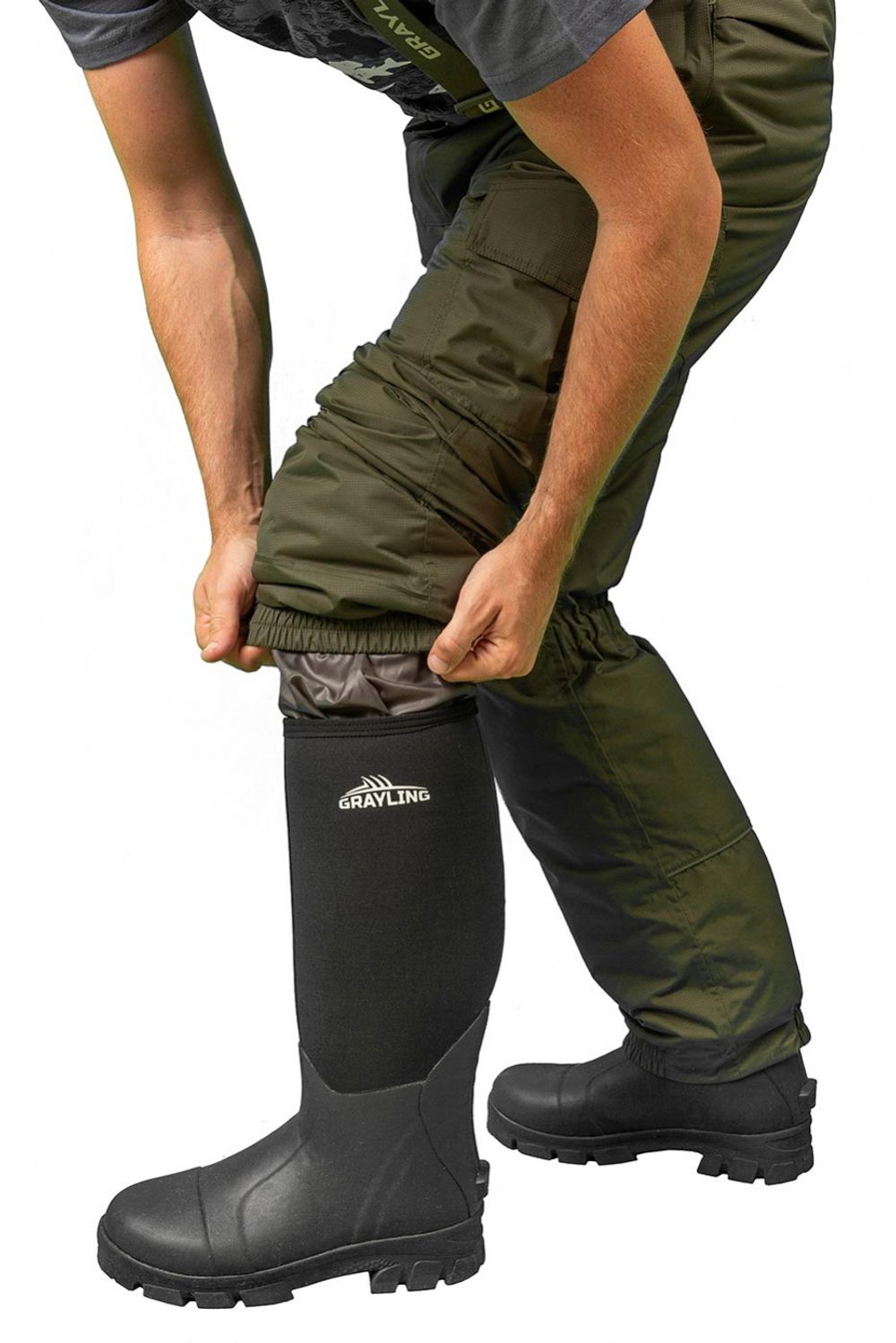 Костюм Скат Осень (-15) (нейлон, хаки) GRAYLING