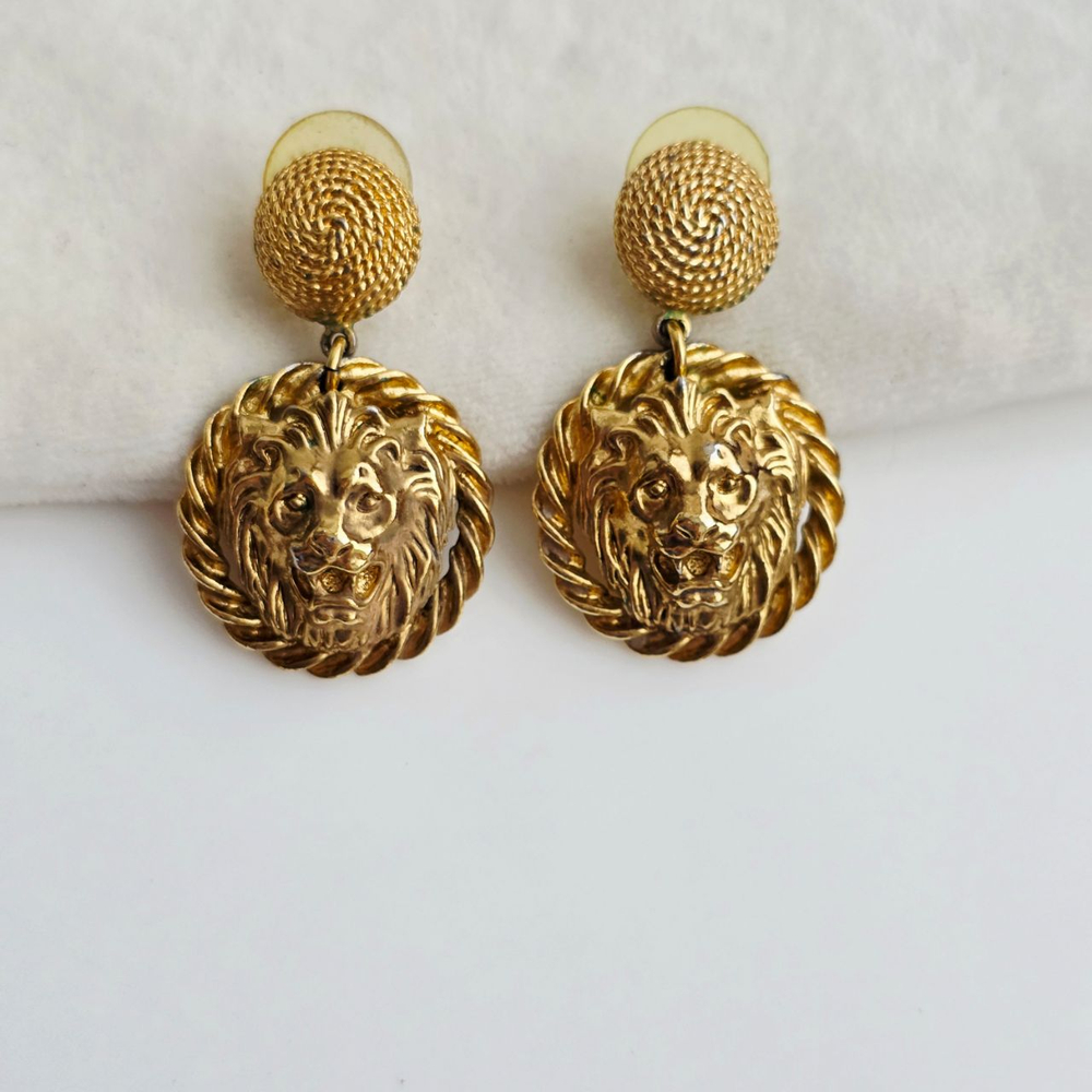 Серьги Anne Klein львы
