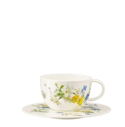 Rosenthal - Чашка для завтрака Alpine Garden с блюдцем 300мл / артикул   1053040510814772 + 1053040510814676  / GTIN