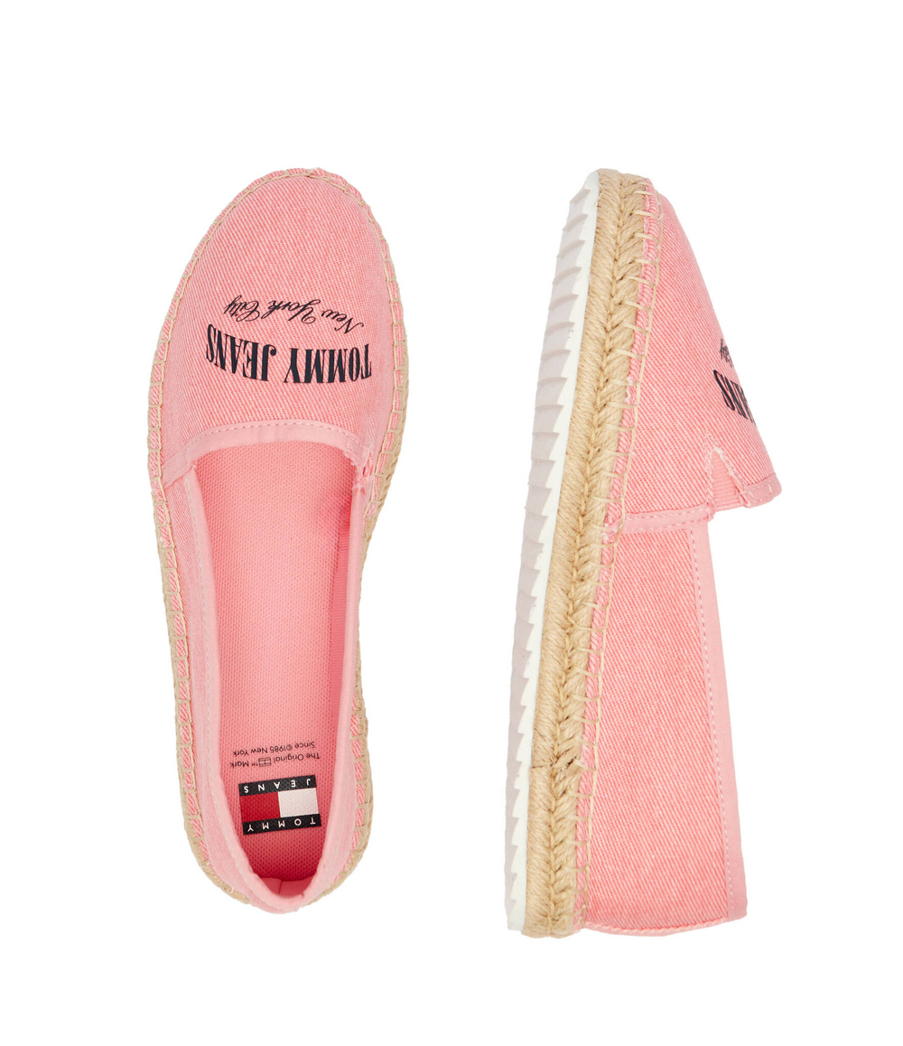 Эспадрильи Tommy Jeans - розовый(EN0EN02470)