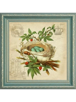 Картина на стену интерьерная на холсте 25*25 см