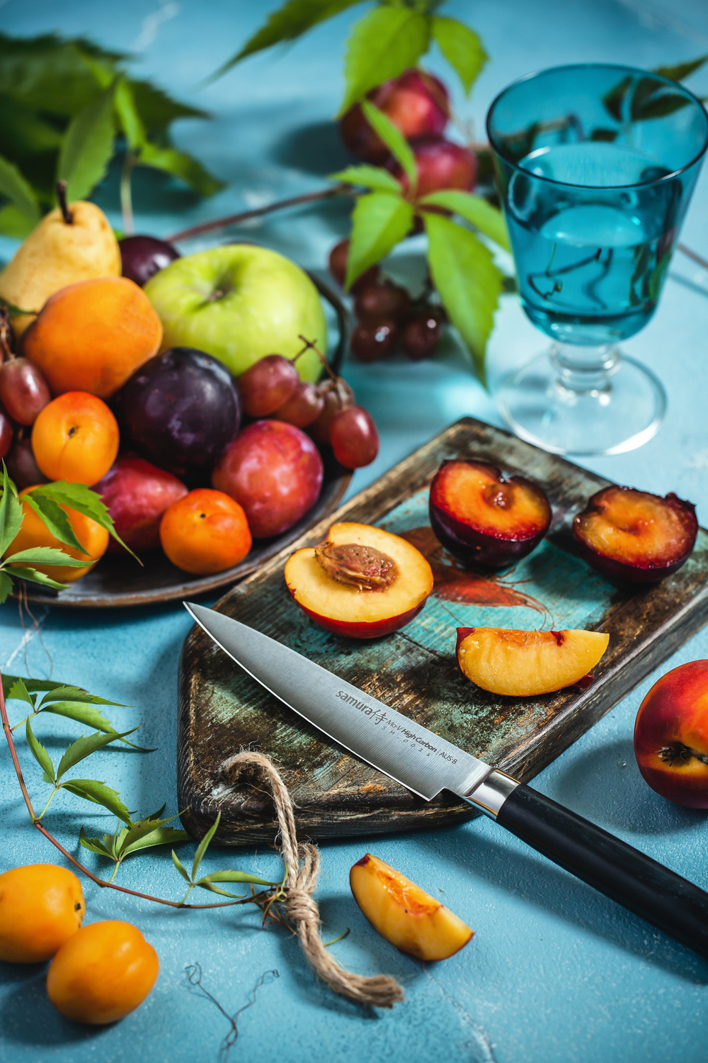 Нож кухонный универсальный 12.5см Samura Mo-V