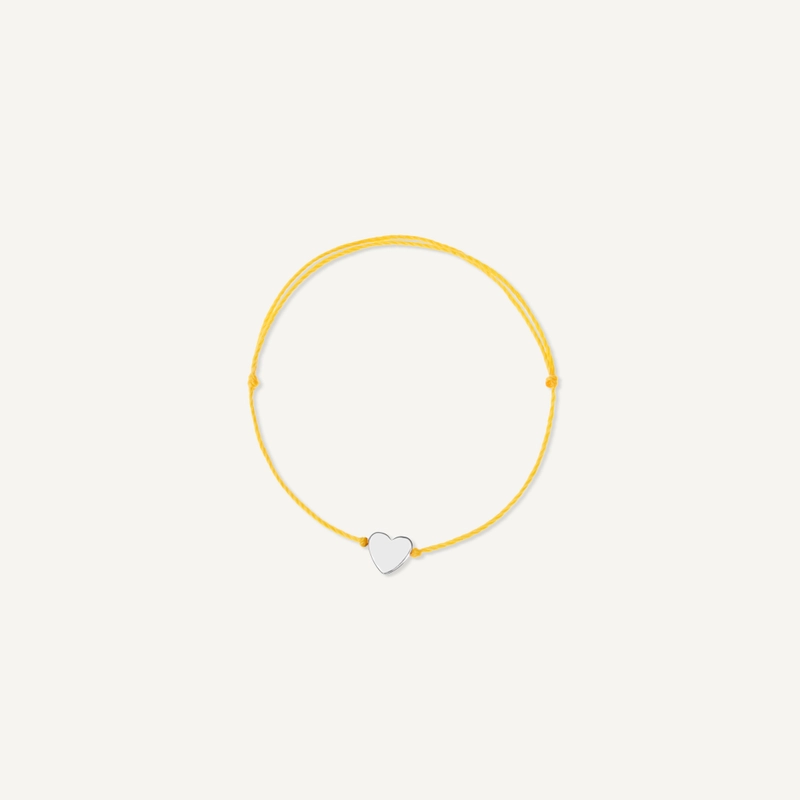 Браслет Сплетенный – Желтый