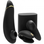 Набор We Vibe Golden Moments Collection с Womanizer premium и We-vibe Chorus Black
