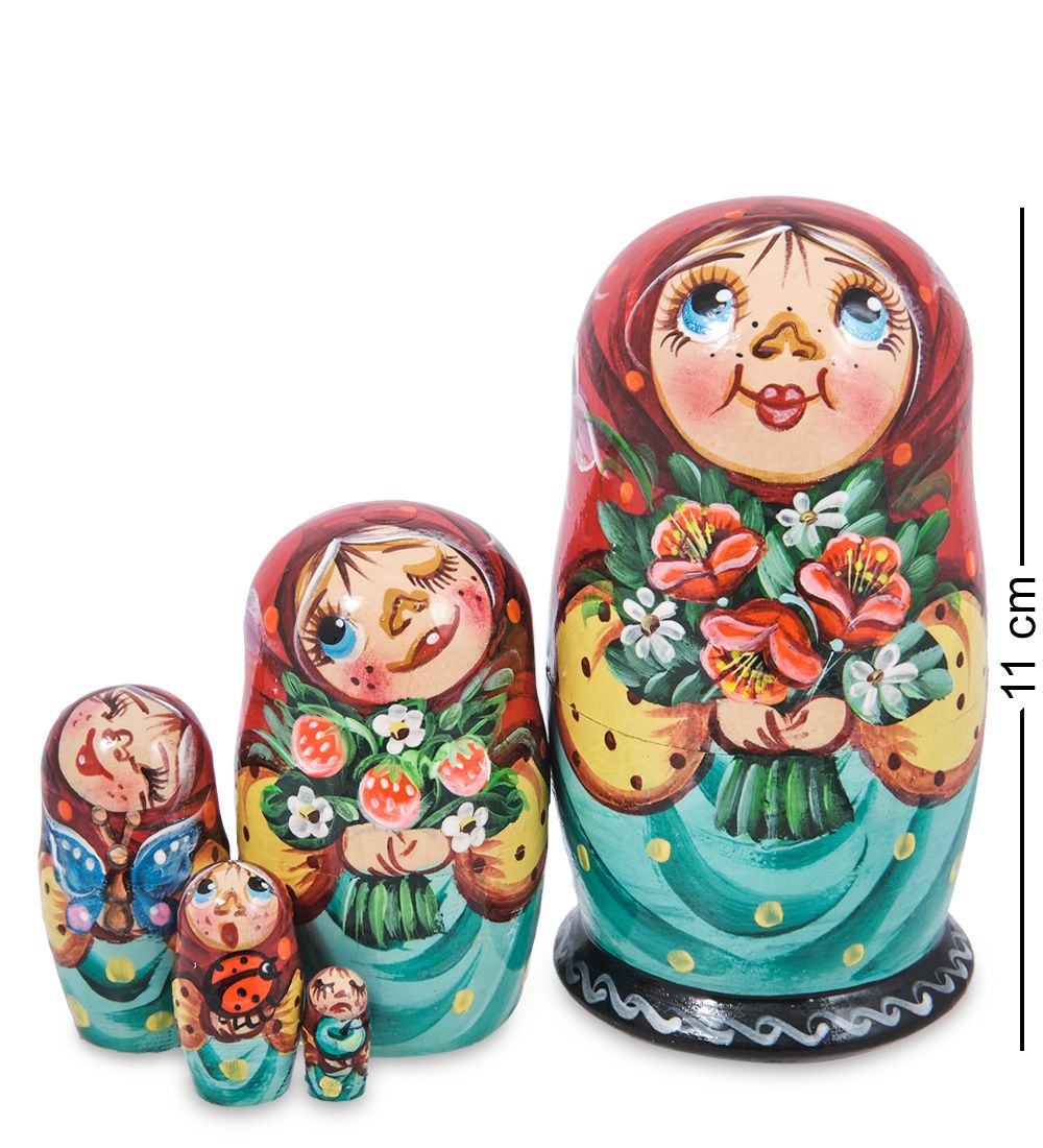 Народные промыслы МР-71/11 Матрешка 5м «Фрося» мал.