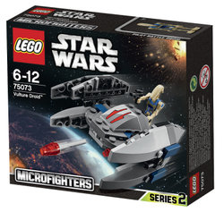 LEGO Star Wars: Дроид-Стервятник 75073 — Vulture Droid Microfighter — Лего Звездные войны Стар Ворз