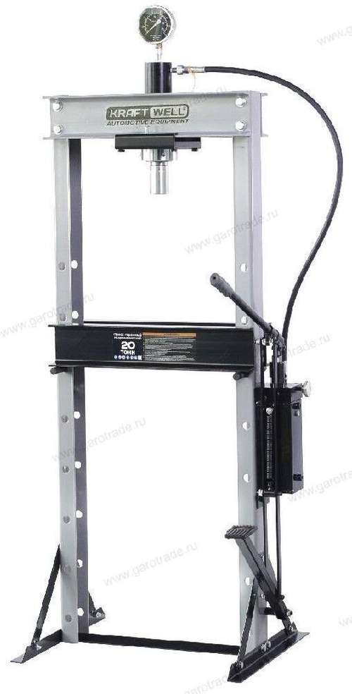 Пресс 20 т с ручным и ножным приводом KRWPR20F
