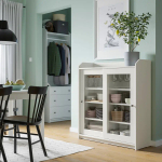 Шкаф - HAUGA IKEA/ ХАУГА ИКЕА, 105x116х36 см, белый