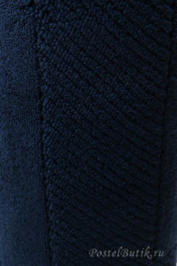 Коврик для ванной 58х90 Besana Arbatax индиго Италия