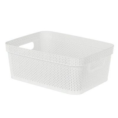 Корзина для хранения Keeplex Ajur с л 36,5х27х14,1см белое облако