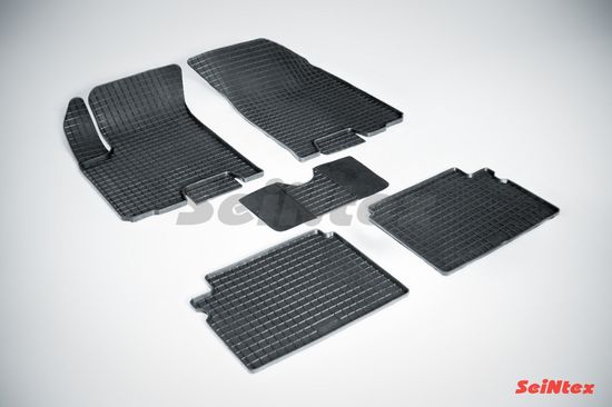 Резиновые коврики в салон Chevrolet Aveo [T200/T250] (2002-2012) "Сетка"