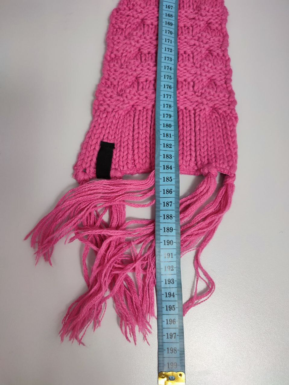 Шарф розовый