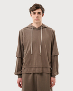 RICK OWENS DRKSHDW ХУДИ СЕРАЯ LIDO HUSTLER
