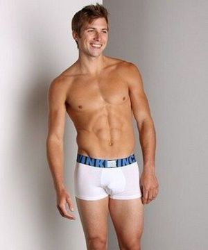 Мужские трусы хипсы Calvin Klein X Word Trunk White