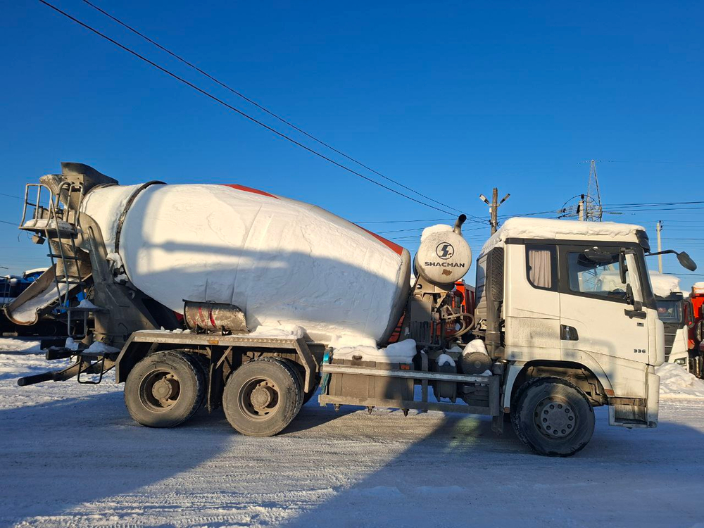 Shacman (Shaanxi) SX* 6x4 Автобетоносмеситель SX5258GJB6R384 (Дизельный, 9,7 л, 329 л.с., МТ)