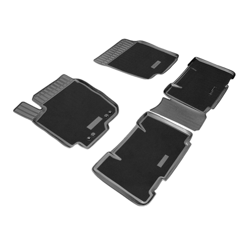 Ковры в салон Norplast/Unidec для Toyota RAV4 (2013-2019), Черный, арт.NPA11-C88-700-CM