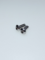 4х10 Винт с полукруг.гол. и внутр.шестигр. нерж. А2-70 ISO 7380 (10 шт.)