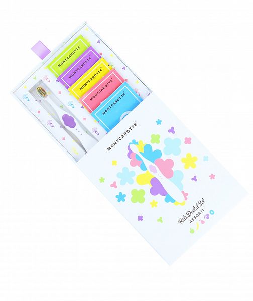Montcarotte Kids Dental set-  Фиолетовый детский набор
