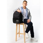 Рюкзак BRAUBERG CONCEPT универсальный, 2 отделения, светоотражающий принт, "Gray Spider", 45х30х18 см, 273847