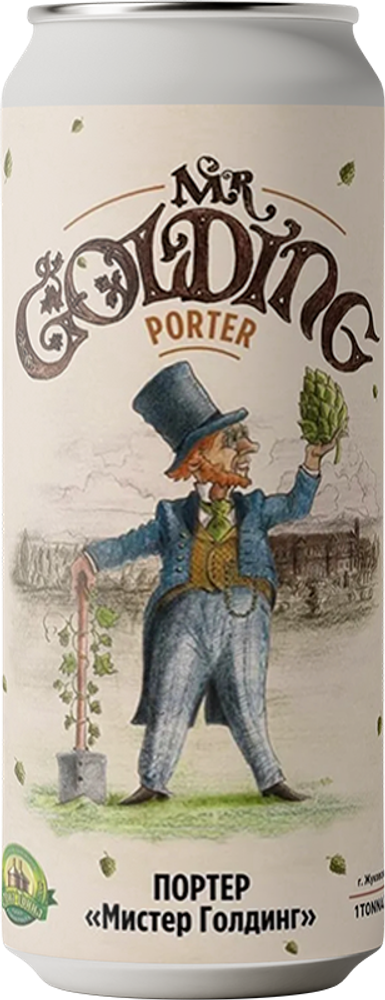 Пиво Одна Тонна Мистер Голдинг / Odna Tonna Mr. Golding 0.5 - банка