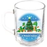 Кружка стеклянная 200мл «Семейка Драконов Эванс»