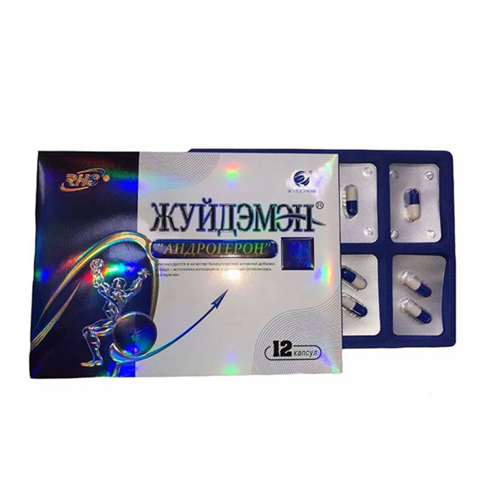 Возбуждающее средство для мужчин Андрогерон Жуйдэмэн 12шт