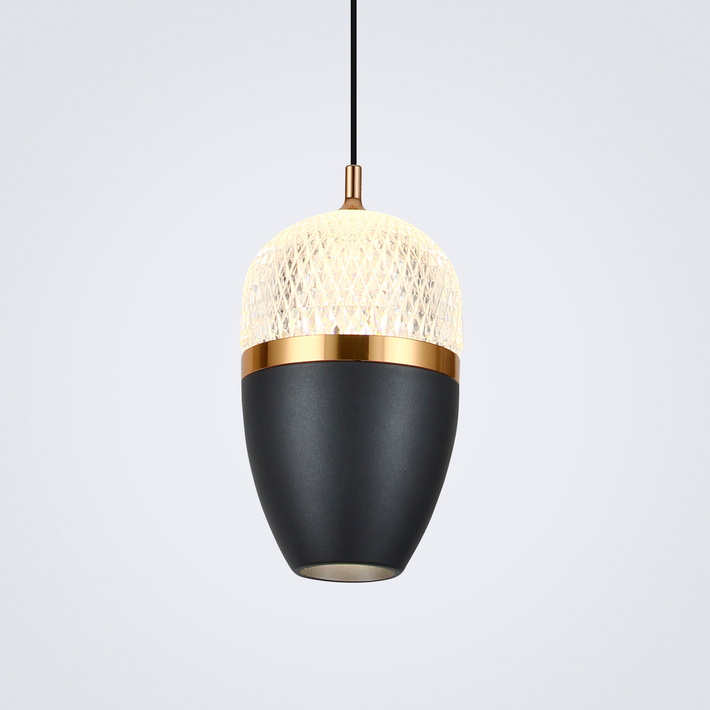 Подвесной светодиодный cветильник LED4U L8754-1 GR