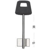 Заготовка сувальдного ключа 10771 CIZ12DP