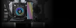 Оперативная память CORSAIR Dominator Titanium RGB, 32 Гб DDR5 (2x16 Гб), CL34, 7200 МГц, (CMP32GX5M2X7200C34)
