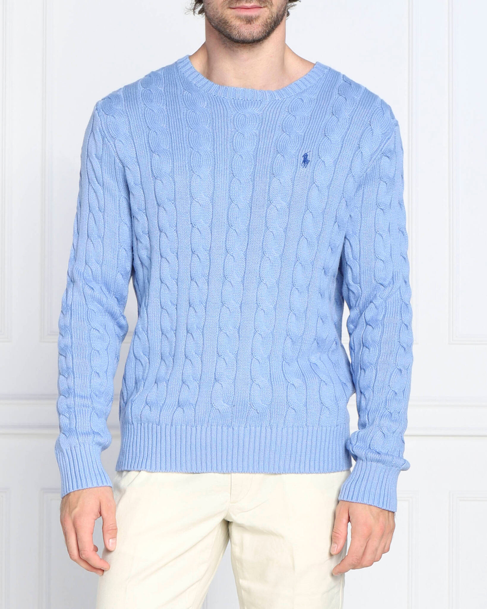 свитер POLO RALPH LAUREN - голубой(710775885)