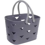 Корзинка для хранения с ручками «ЛЕРБЕРГ», цвет пыльно серый, 26.5*18*17см