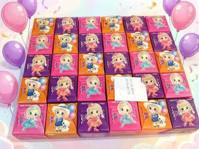 Игрушка Сюрприз пакет(девушка)  20*30