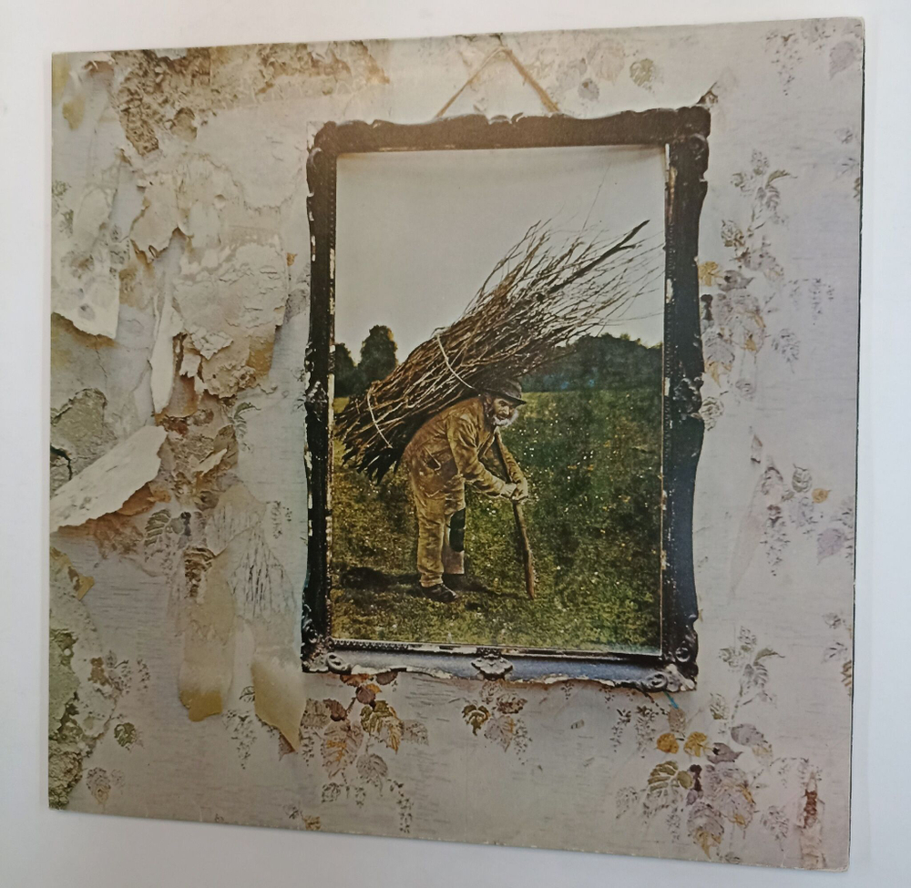 Винтажная виниловая пластинка Led Zeppelin IV (Germany 1976)