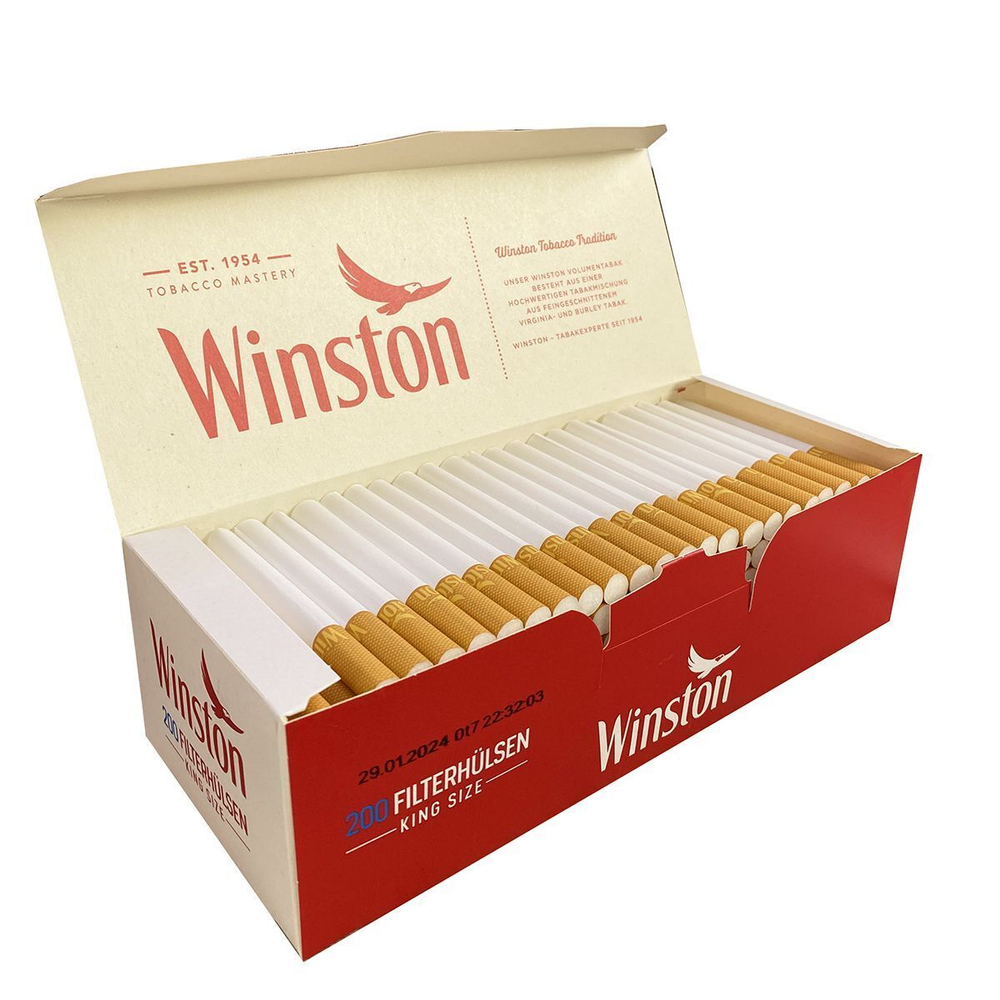 Гильзы для сигарет "Winston" Classic 15mm Filter 200шт